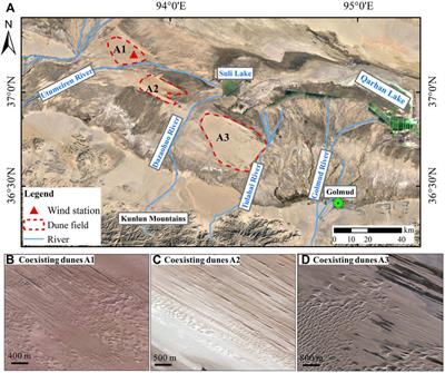 The Effects of Wind Regime and Sand Supply on the Coexistence of Barchans and Linear Dunes in China’s Qaidam Basin